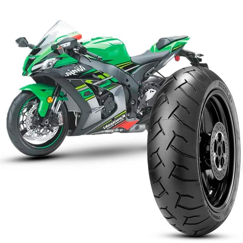 Pneu Moto Kawasaki Ninja Zx-10 Pirelli Aro 17 190/50r17 73w TL